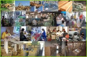 Abafactory výroba českých dřevěných hraček - zpracování dřeva, ruční práce a malba, export.