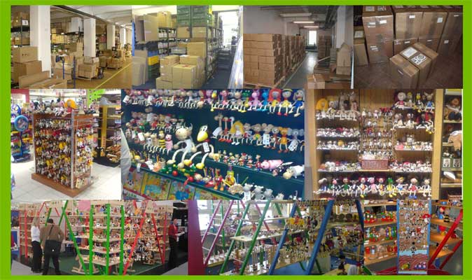 Abafactory výrobce českých kvalitních dřevěných hraček - vzorkovna a sklad výrobků.